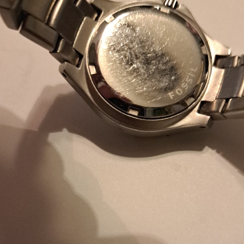 Fossil Stainless Steel Homer Award Home Depot Mens Watch PR-5338. New Battery - Picture 6 of 6